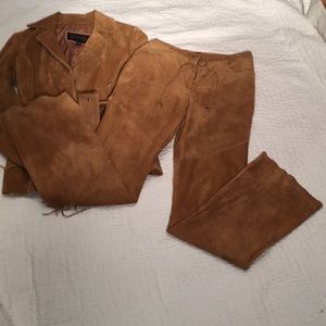 Vintage Suede Pants